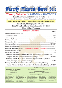 Waverly Sales Co. 319-352-2804 319-352-3175