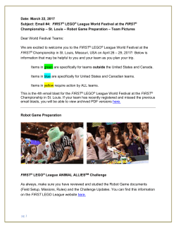 Email #4 - FIRST Championship