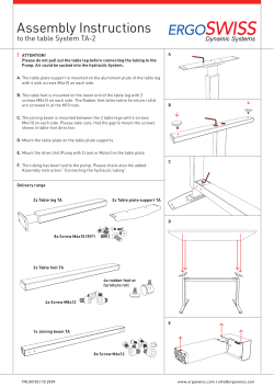 Assembly Instructions