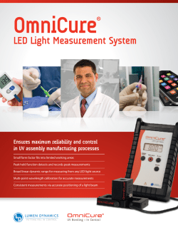 LED Light Measurement System