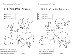 Map of Europe in 1914