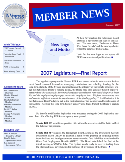 member - Public Employees` Retirement System of Nevada