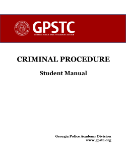 criminal procedure