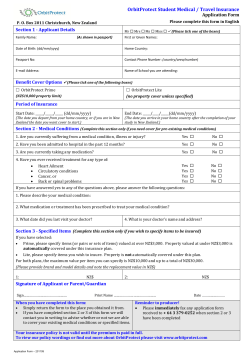 Please complete this Application Form in English