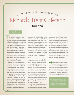 Richards Treat Cafeteria - Collections
