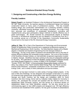 Solutions-Oriented Group Faculty