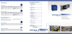 VAHLE Powercom® Data transmission systems in conjunction with