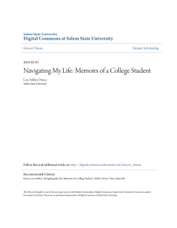 right - Digital Commons at Salem State University