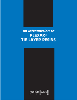 plexar&reg; tie layer resins