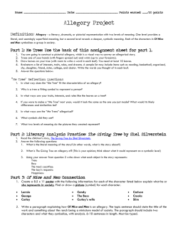 Allegory - davis.k12.ut.us