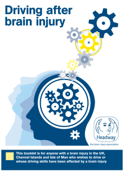 Driving after brain injury