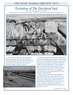 Evolution of The Davidson Yard