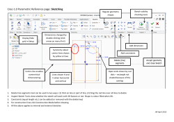 Creo 1.0 Parametric Reference page: Sketching