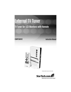 External TV Tuner