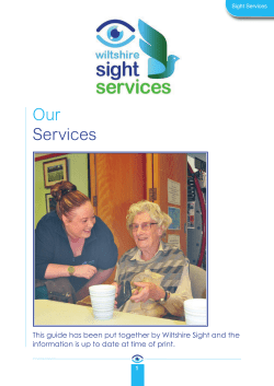 Our Services - Wiltshire Sight