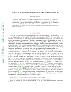 Families of mutually isospectral Riemannian orbifolds