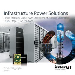 Infrastructure Power Solutions