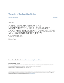 fixing perlman: how the misapplication of a 100-year