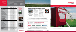 IRRIGATION CONTROL FIELD MANAGEMENT PRODUCTS