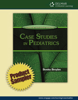 Case Studies in Pediatrics
