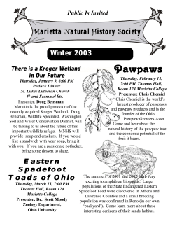 Winter 2003 - Marietta College