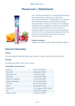 Plusssz Iron + Multivitamin