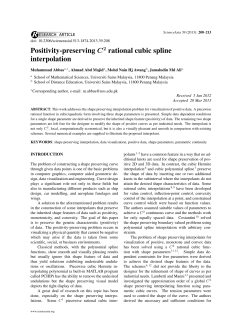 Positivity-preserving C2 rational cubic spline