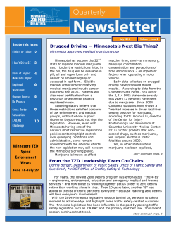 Minnesota TZD Speed Enforcement Waves June 16