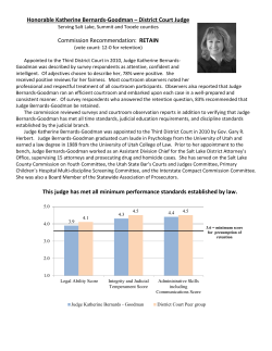 Honorable Katherine Bernards-Goodman