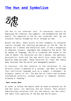 The Hun and Symbolism