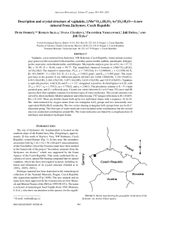 Description and crystal structure of vajdakite, [(Mo6+O2)2(H2O)2