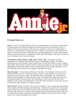 Annie - The Theatre Factory