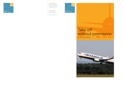 Take off without permission