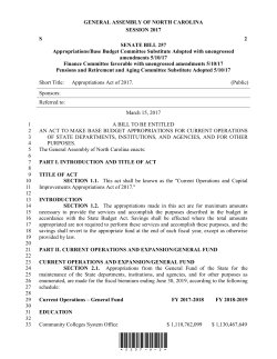 Edition 2 - North Carolina General Assembly