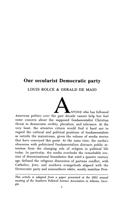 - National Affairs