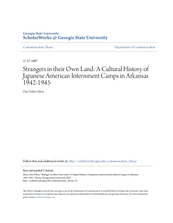 Strangers in their Own Land: A Cultural History of Japanese