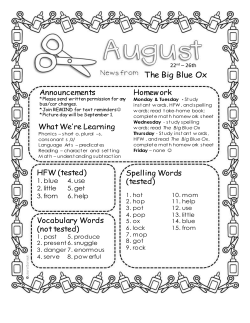 The Big Blue Ox - Itawamba County School District