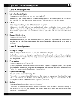 Sample Investigation