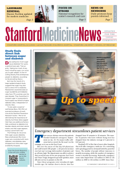 Emergency department streamlines patient