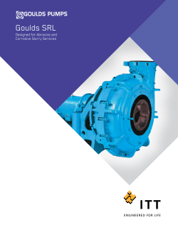 Goulds SRL - Goulds Pumps