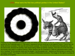 LEQ: What were the first two political parties in the