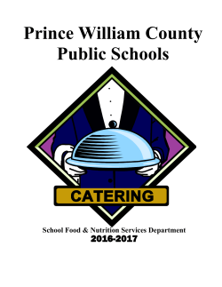 Catering Catalog 16-17
