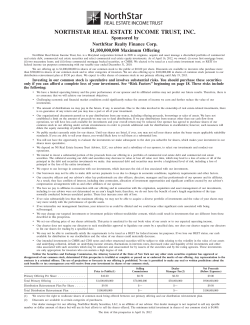 prospectus - NorthStar Securities