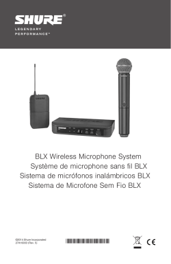 BLX Wireless User Guide