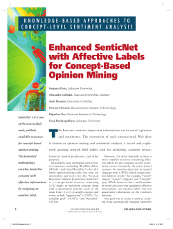 Enhanced SenticNet with Affective Labels for Concept