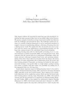 author draft - School of Information Technologies