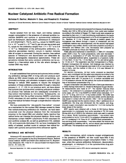 Nuclear Catalyzed Antibiotic Free Radical