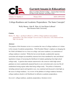 this PDF file - Current Issues in Education