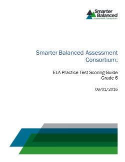 Grade 6 ELA Practice Test