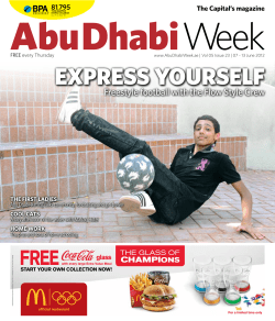 on Abu Dhabi Week